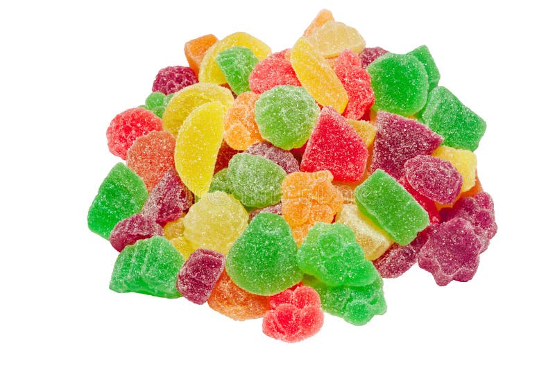 Mixed Colorful Fruit Candies Stock Photo Image of pectin, flavor