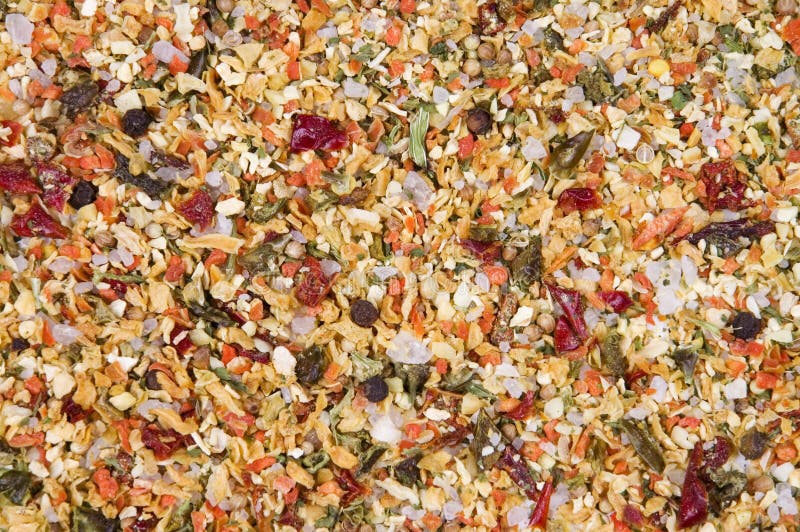 Mixed Dried Vegetables and Spices Stock Image Image of natural, mixed