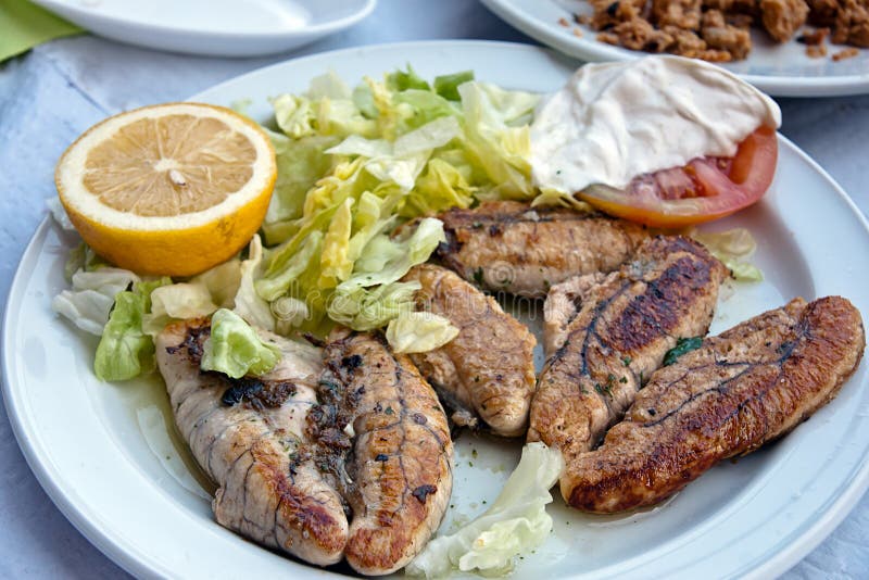 Mixed fried fish stock image. Image of cooking, mixed 26755649