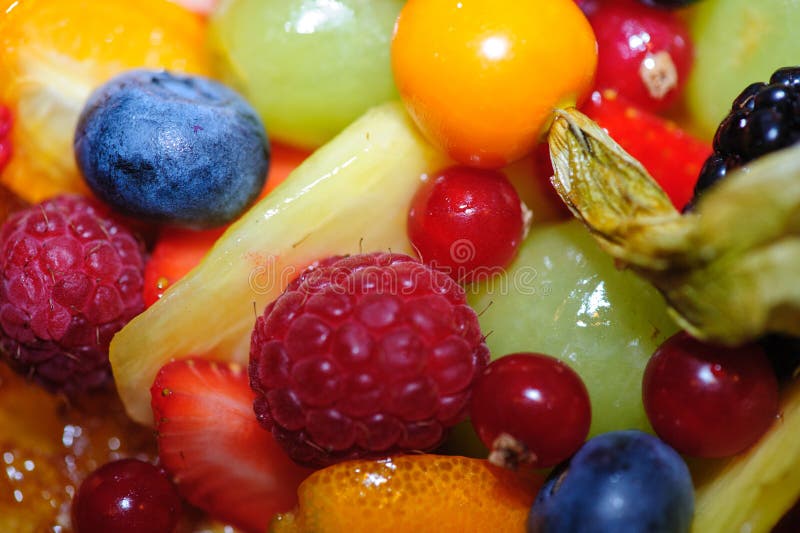Mixed fruit berries stock photo. Image of food, mixed 65258876