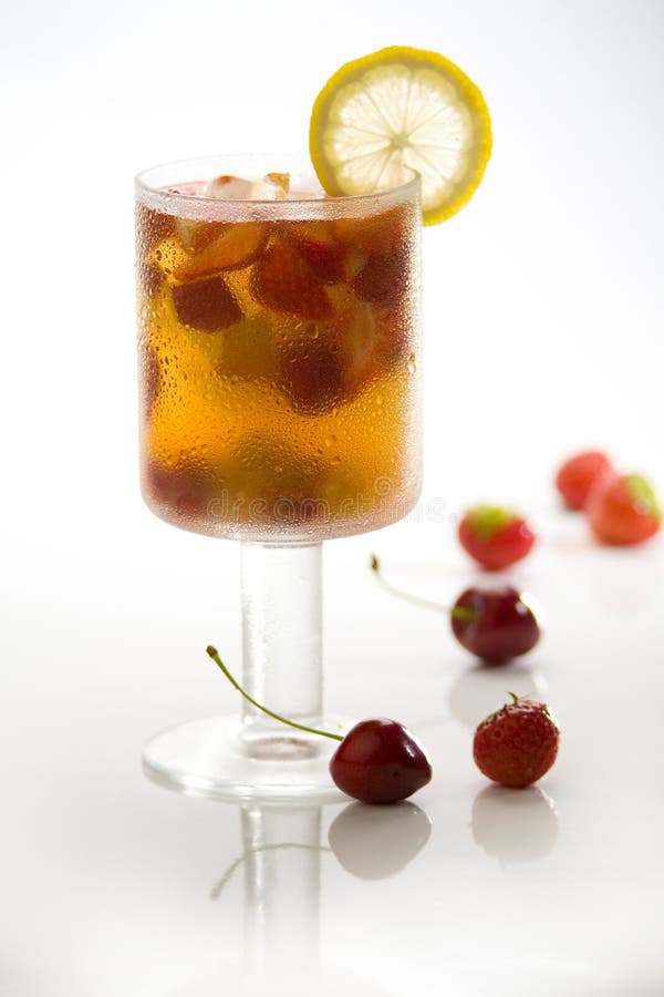 Mixed fruit and rum stock image. Image of cherries, alcohol 44216741