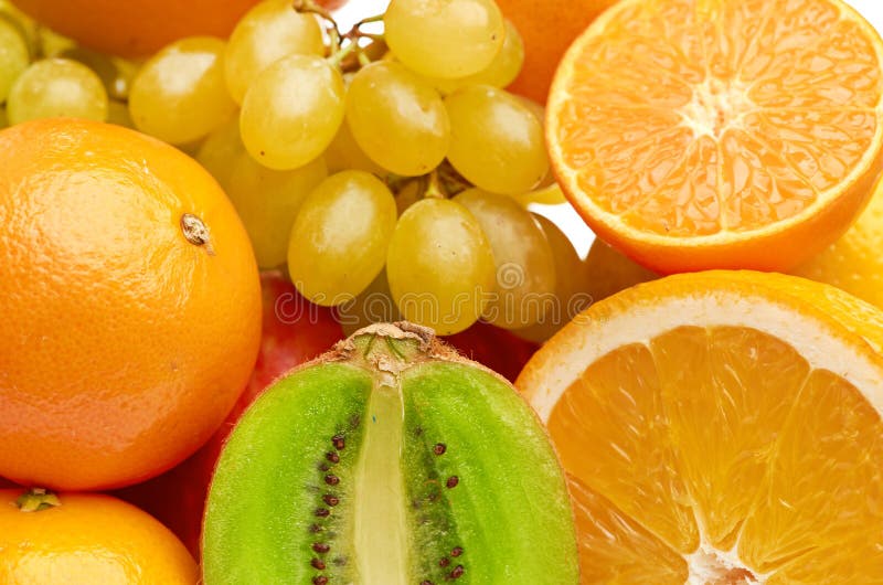 Mixed fruits stock image. Image of freshness, isolated 26512525