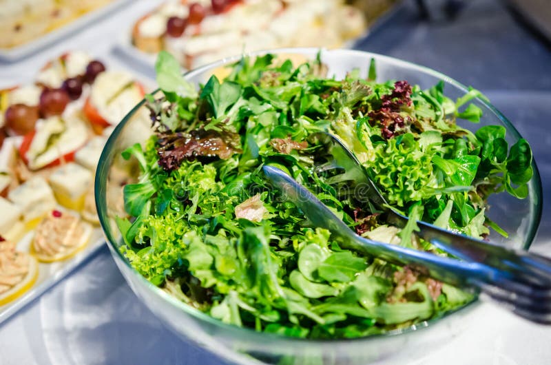 Mixed greens salad