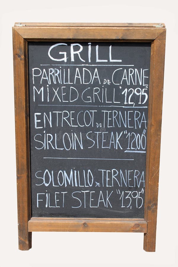 Mixed Grill Cafe Sign Stock Photos Free & RoyaltyFree Stock Photos