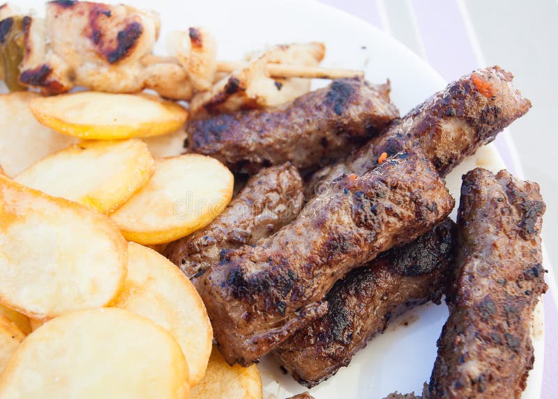 Mixed Italian Grill. stock image. Image of delicious 128231875