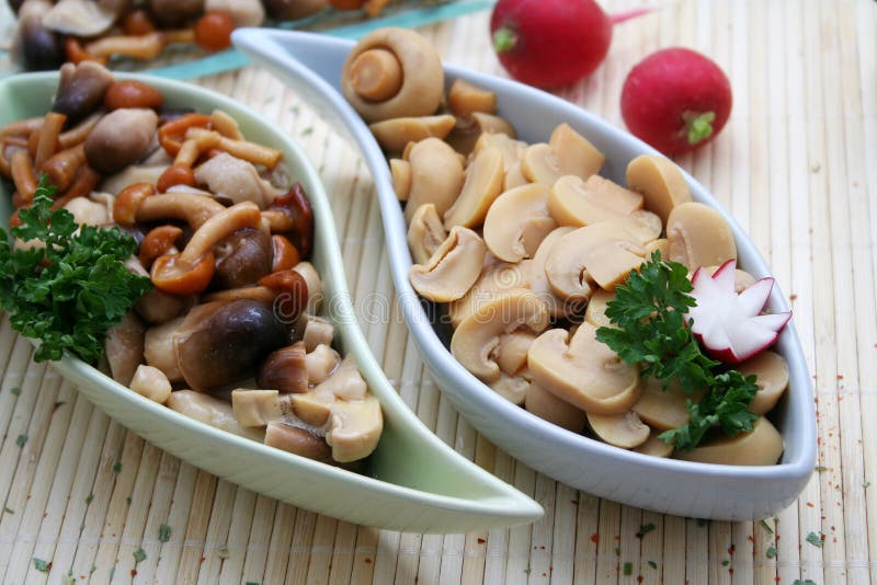 Mixed mushrooms