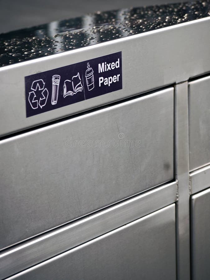 Mixed Paper Recycling stock photo. Image of recycling 39369228