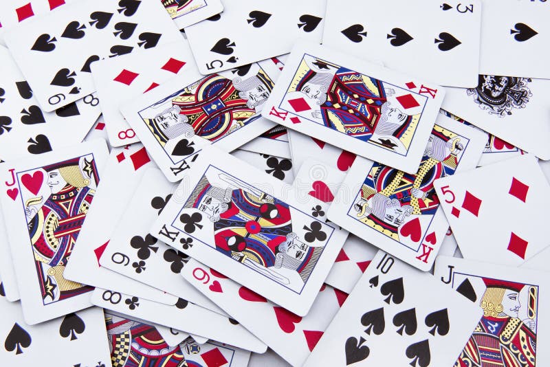 The Mixed Poker Cards, Gambling Card Stock Image Image of jack
