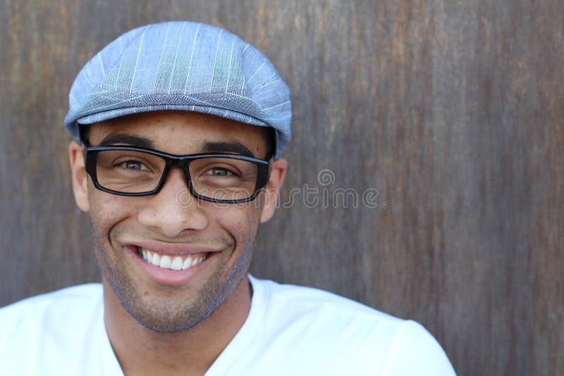 Mixed Race Businessman Outside Office with copy space on the left royalty free stock photography Mixed Race Businessman Outside Office with copy space on the left royalty free stock photography
