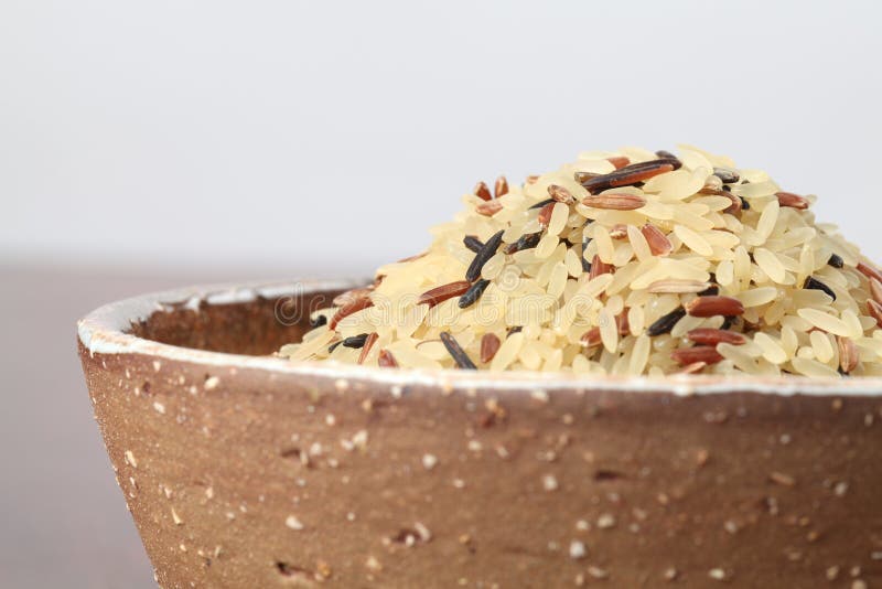 Mixed rice stock image. Image of food, chinese, pile 15378207