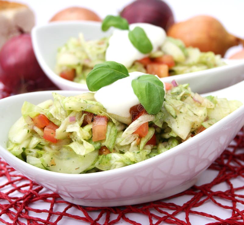 Mixed salad stock photo. Image of vegan, vegetarian, freshness 37188012