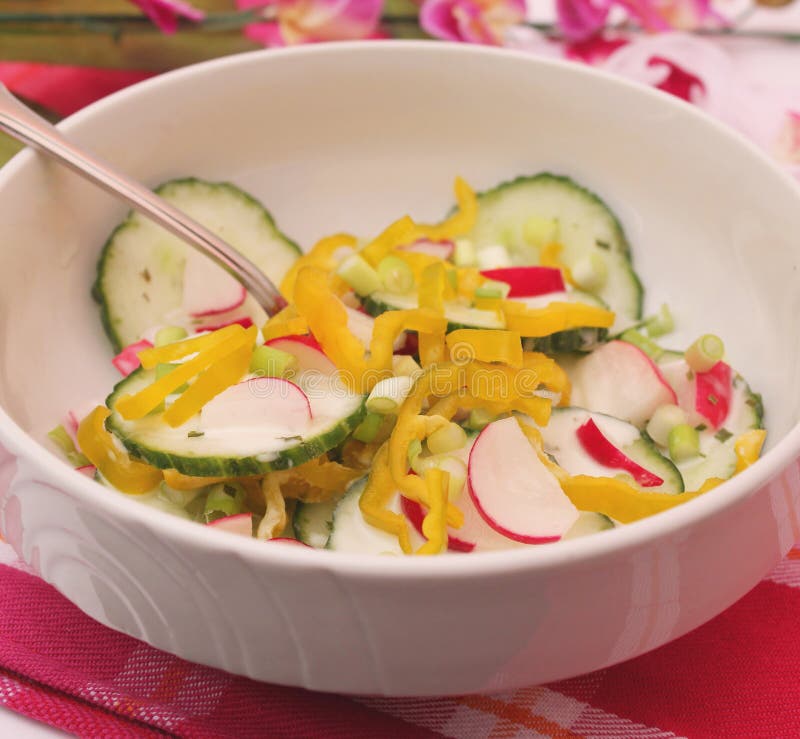 Mixed salad stock image. Image of vitamins, salad, snack 37537181