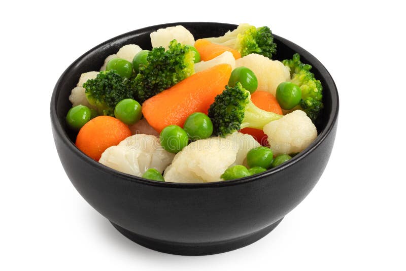 Mixed vegetables in bowl stock photo. Image of carrots 172566896