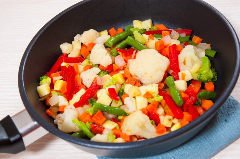 Mixed vegetables stock image. Image of frost, green, broccoli 62237455
