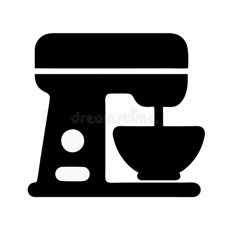 Mixer Icon Isolated On White Background From Kitchenware Collection Mixer Icon Trendy And Modern Mixer Symbol For Logo Web App Stock Vector Illustration Of Isolated Linear