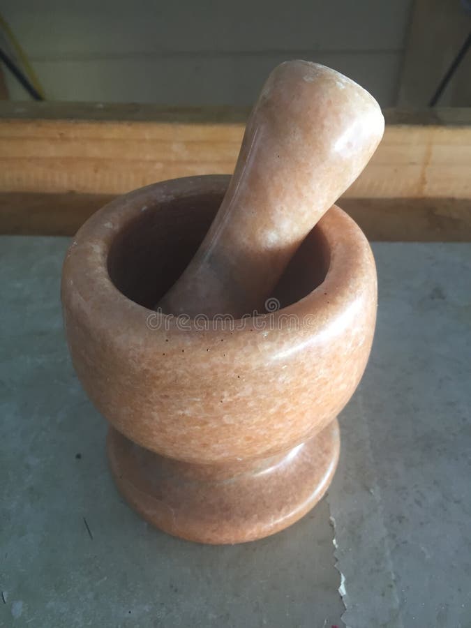 Mortar & pestle stock photo. Image of spice, pestle 202828978