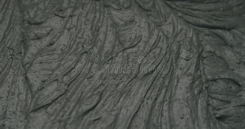 Mixing water in micro concrete plaster royalty free stock image