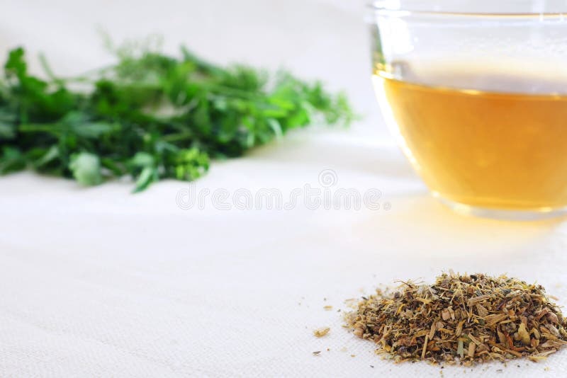 Mixture of Dried Herbs with Herbal Tea and Green Herbal Leaf Stock Image Image of lemon, dose