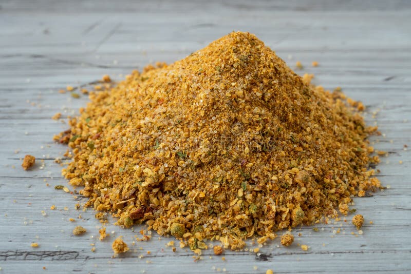 Mixture of Spices for Barbecue. Dried Spice Mix Stock Image Image of