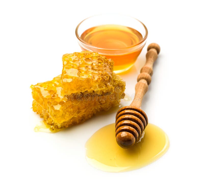 Download Miód z honeycomb zdjęcie stock. Obraz złożonej z składnik - 53779658