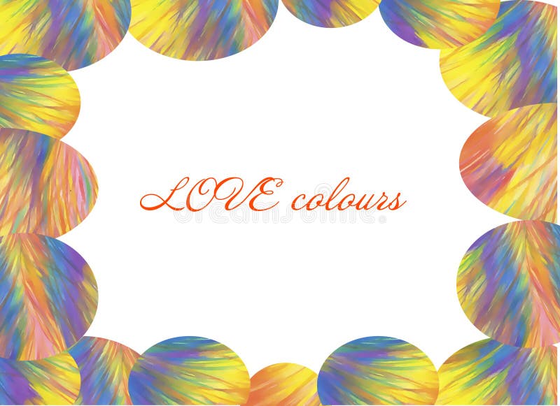 Miłość colours karty, Abstrakcjonistyczny rozochocony tęcza obraz, zamieszka colours, tęcza, fantastyczni kolory royalty ilustracja Miłość colours karty, Abstrakcjonistyczny rozochocony tęcza obraz, zamieszka colours, tęcza, fantastyczni kolory royalty ilustracja