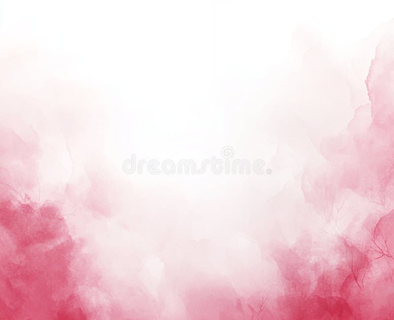 Mjuk rosa vattenfärg Bakgrund Elegant Design Subtle Texture Romantic Blush Abstract Painting stock illustrationer