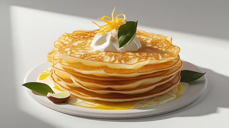 Mjukt pansarskorpa med whipping Cream and Lime stock illustrationer