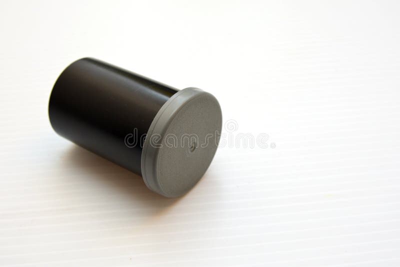 35 mm film canister stock photo. Image of grey, media 68328122