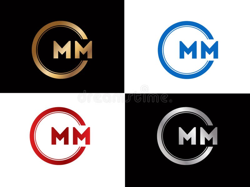 Mm Initials Stock Illustrations – 467 Mm Initials Stock Illustrations,  Vectors & Clipart - Dreamstime