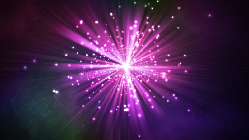 Mnay bright flash lighting, this is big storm concept, 3d render computer generated backdrop stock illustration