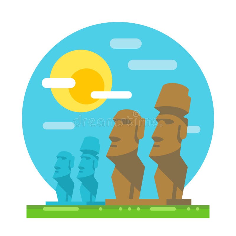 Moai icon in vector. Illustration 33543444 Vector Art at Vecteezy