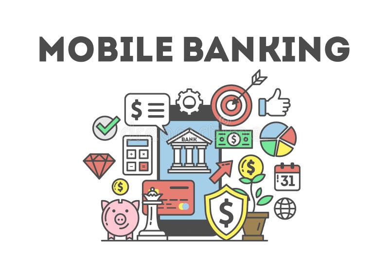 Mobiel bankwezenconcept