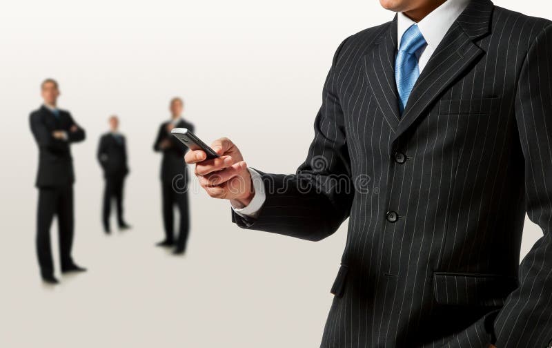 Mobiele telefoon stock afbeelding