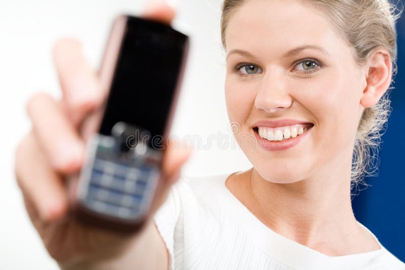 Mobiele telefoon royalty-vrije stock afbeelding Mobiele telefoon royalty-vrije stock afbeelding