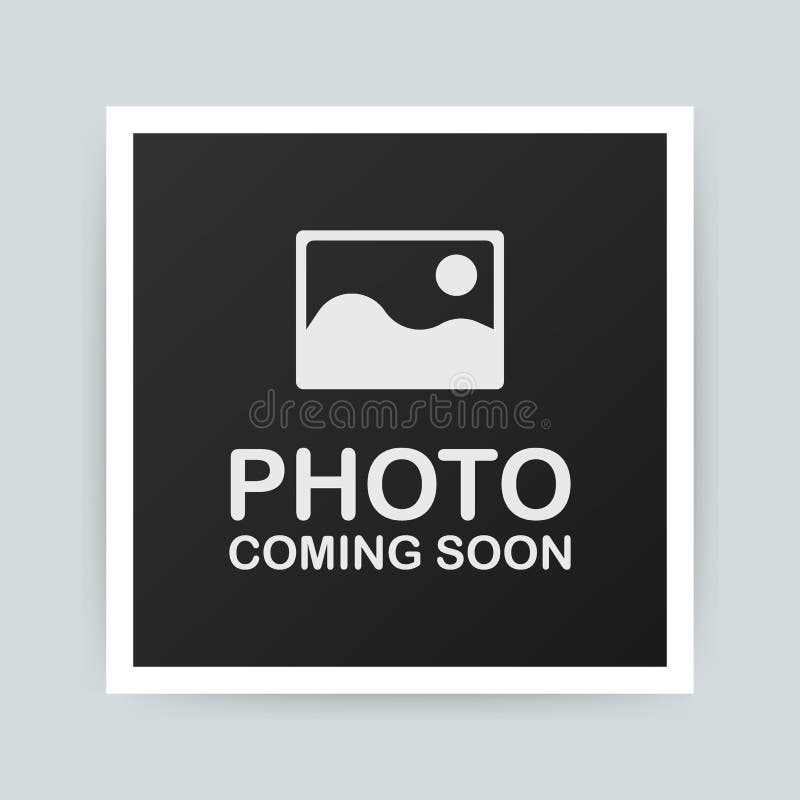Photo coming soon. Picture frame. Vector illustration vector illustration