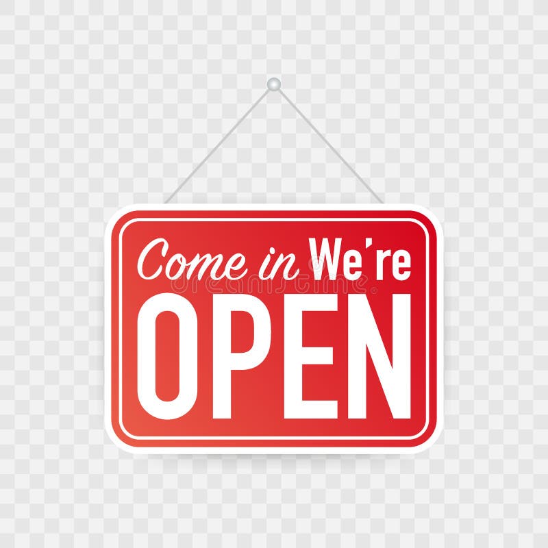 Open sign Royalty Free Vector Image - VectorStock
