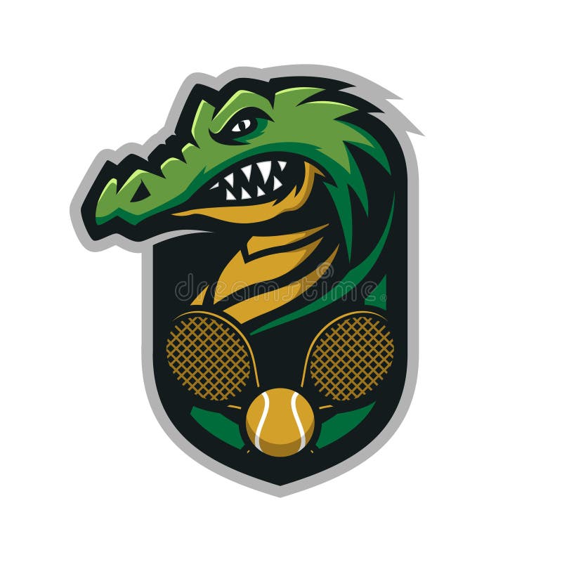 Crocodile Head Mascot Logo For The 