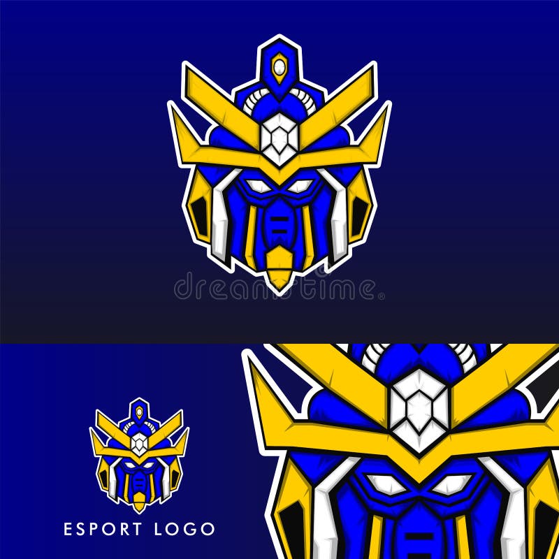 Premium Vector  Robot gamer mascot esport logo