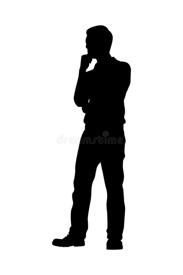 Texting Silhouette Stock Illustrations 373 Texting Silhouette Stock