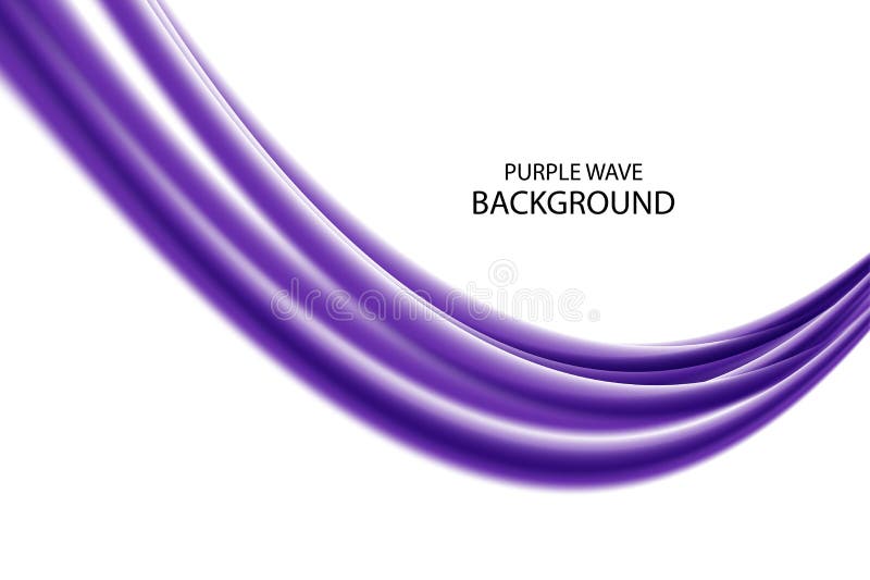 Purple wave banner stock vector. Illustration of blue 202752049