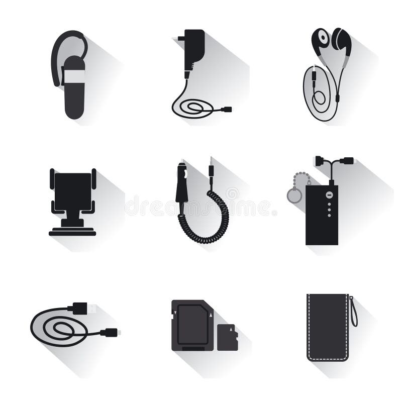Mobile devices stock illustration. Illustration of -