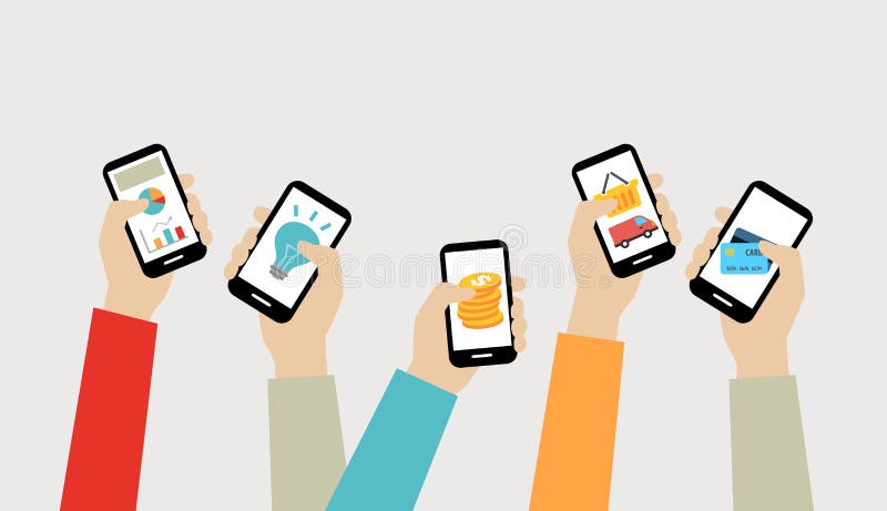 Mobile Apps Concept vector illustration