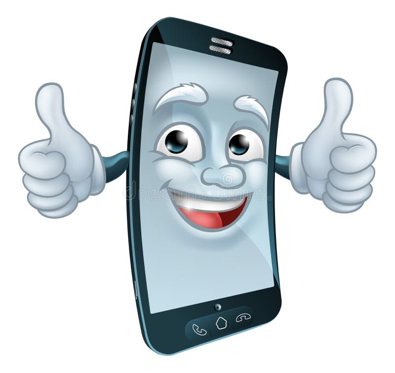 Free Clipart Cell Phone Cartoon Pictures