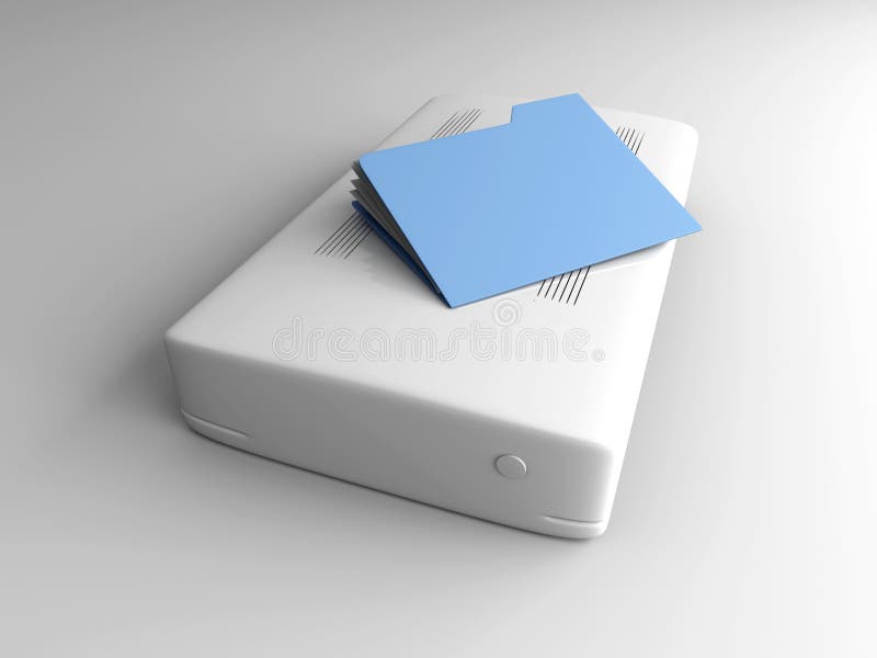 Mobile Data royalty free illustration
