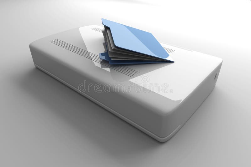 Mobile Data stock illustration