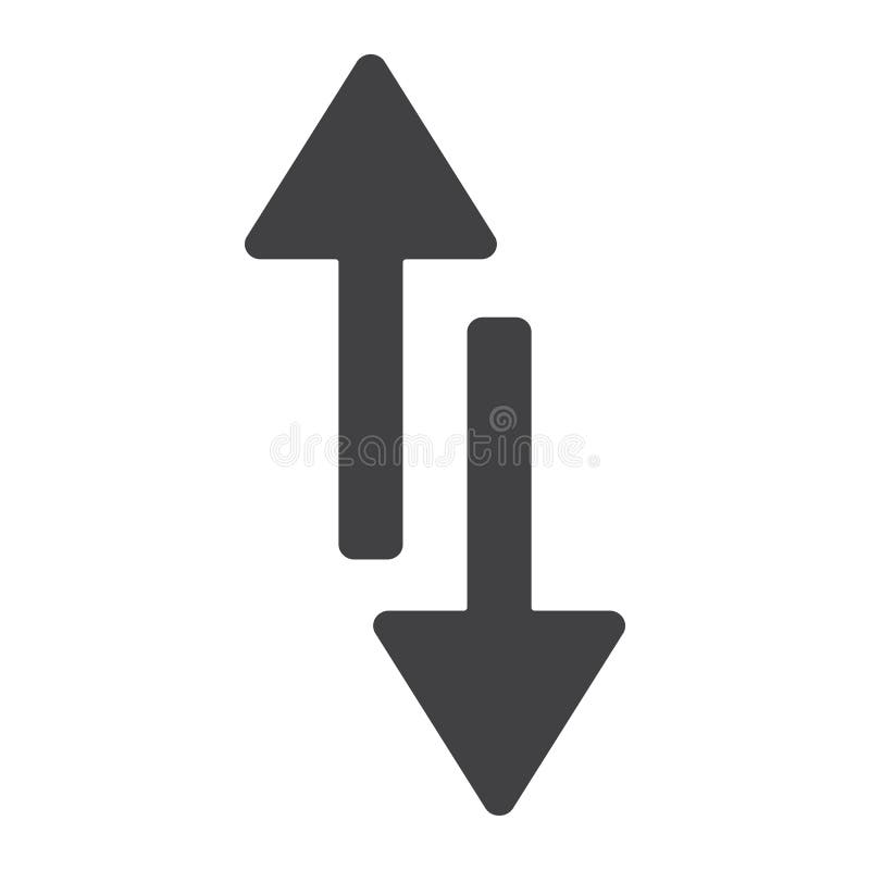 Mobile Data glyph icon, web and mobile stock illustration