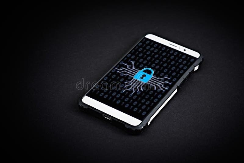 Mobile device security , security lock on cellphone