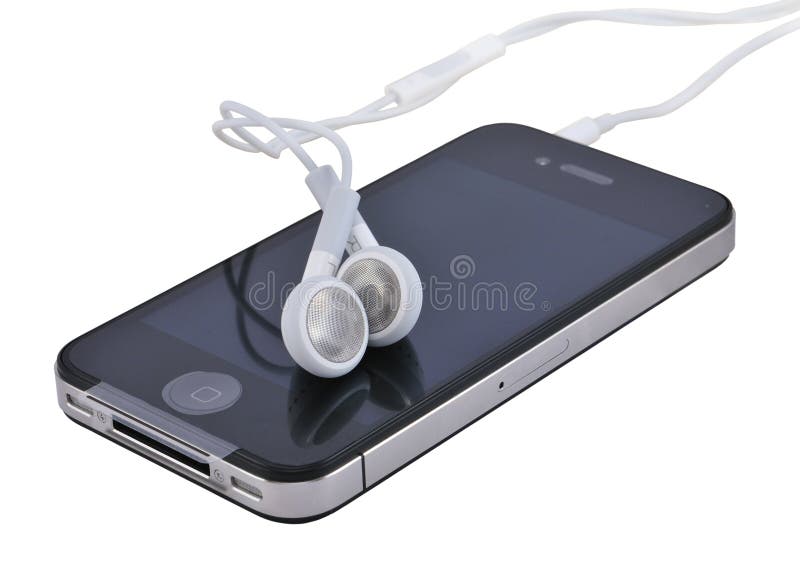 Mobile with headphones