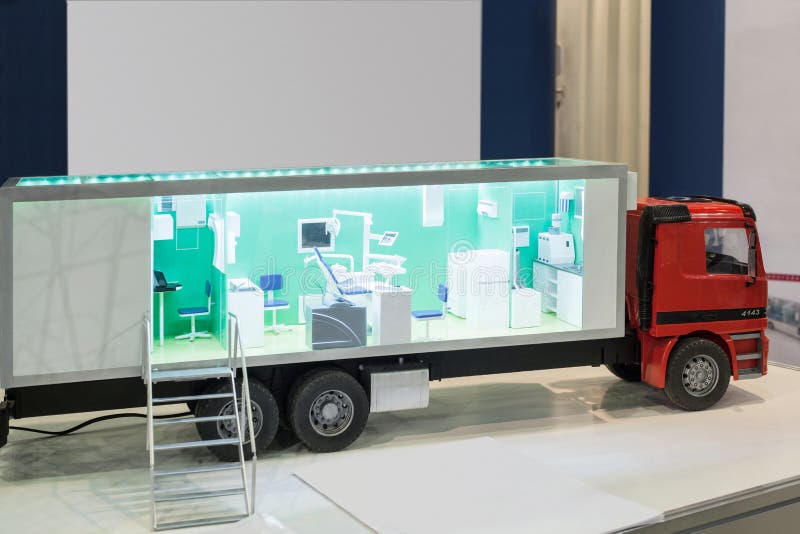 Mobile Medical Diagnostic Equipment Stock Image Image of fast