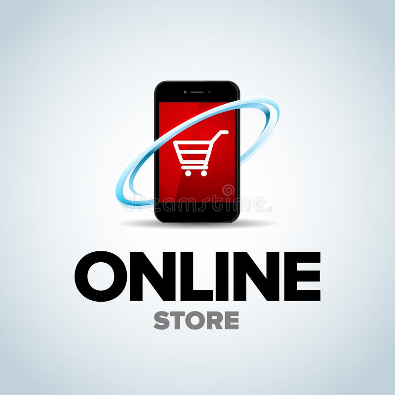 Online Mobile Shop Logo
